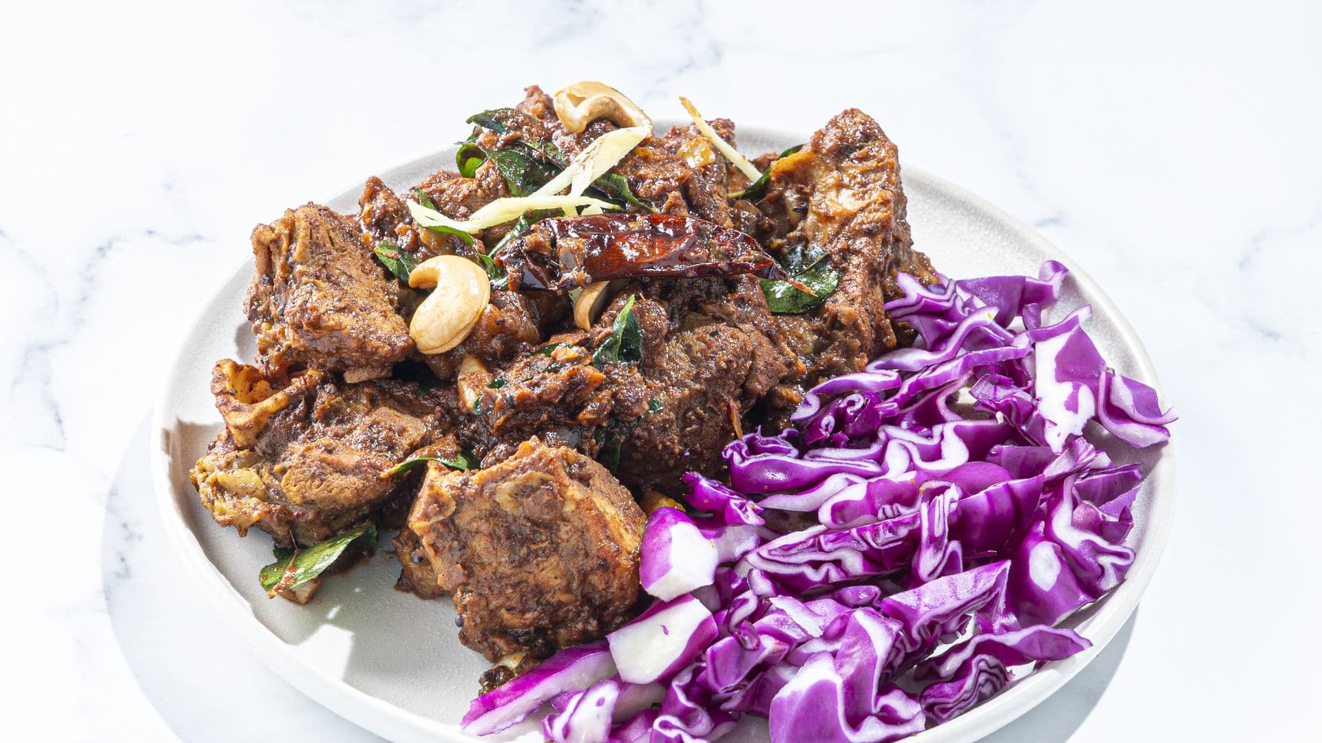 Andhra — Gongura Mutton